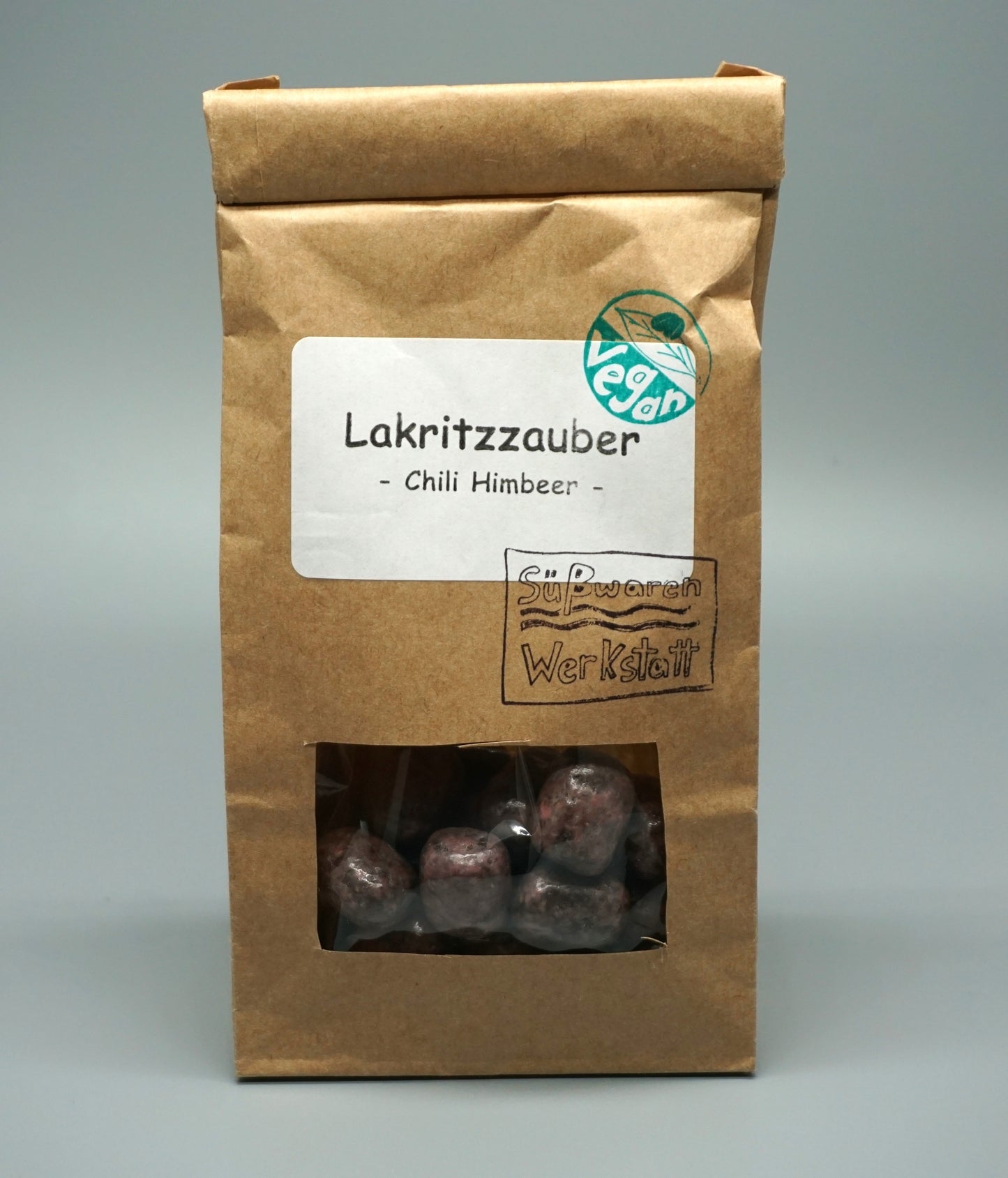 Lakritzzauber Chili Himbeer – 67 % Zartbitterschokolade mit Chili