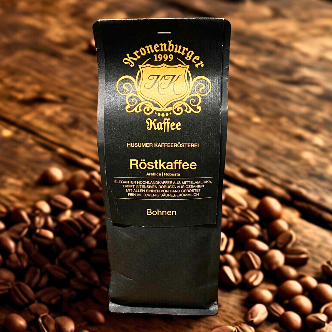 Röstkaffee ganze Bohne