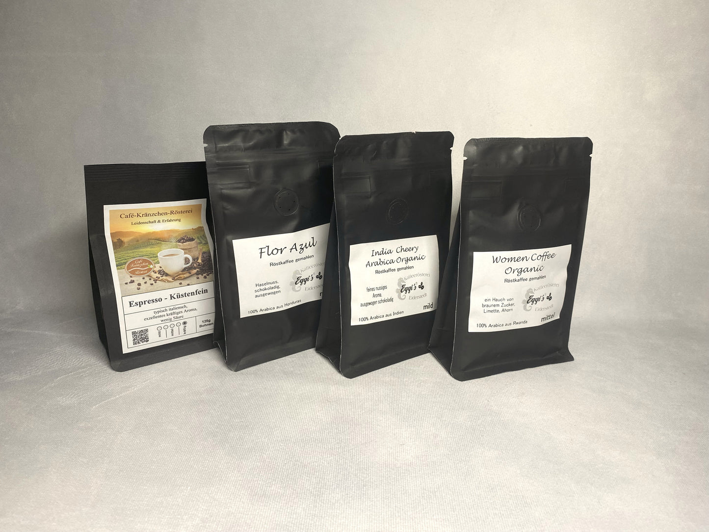 Kaffee-Quartett zum Probieren – mit Küstenfein-Exklusivmischung