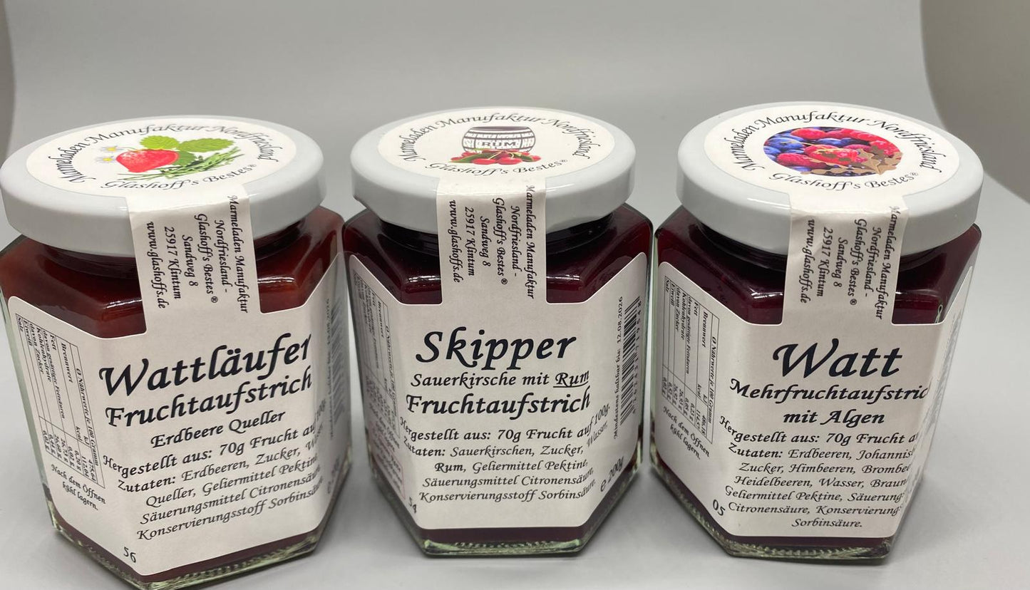 Das Trio für Genießer – Watt, Wattläufer und Skipper -NEU!!