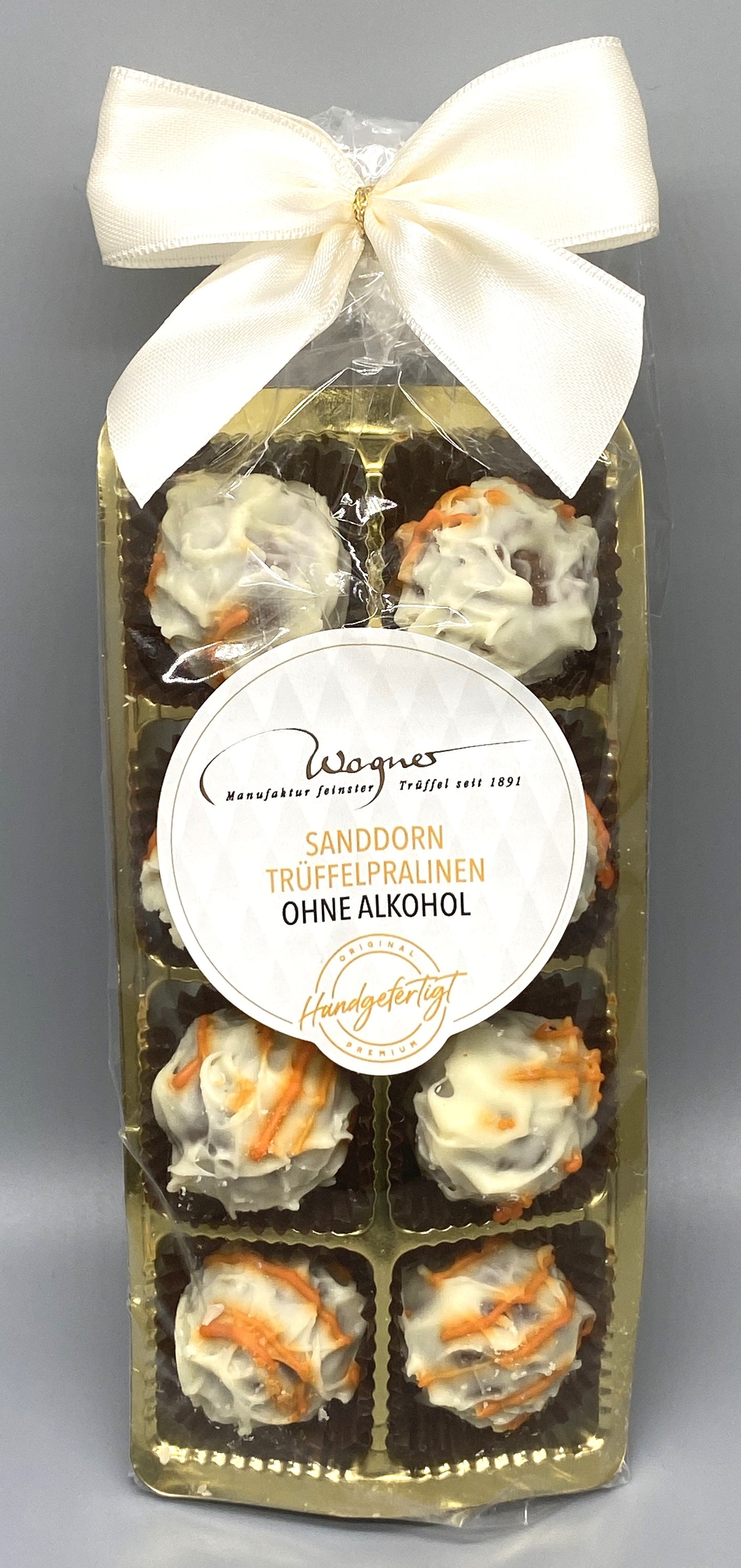 Sanddorn-Orange Trüffelpralinen