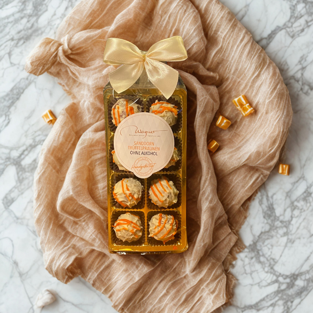 Sanddorn Orange Trüffelpralinen