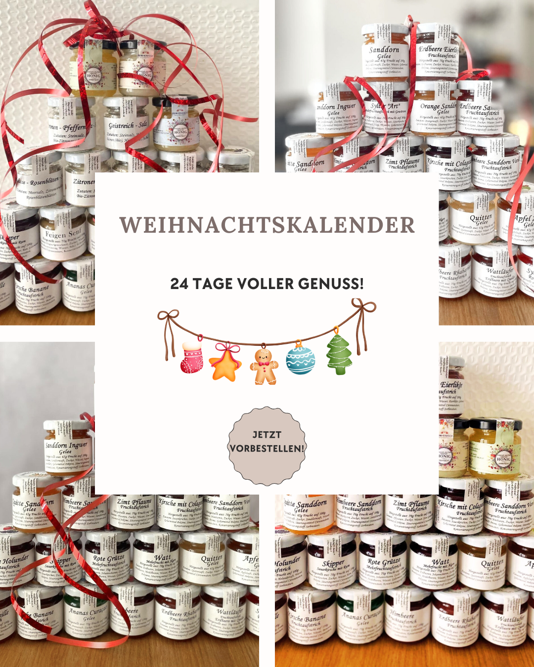 Kreiere deine persönlichen Weihnachtskalender