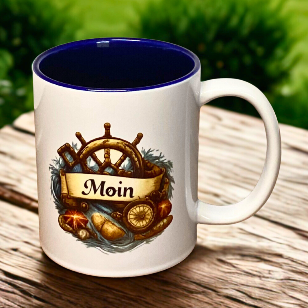 Nordischer Keramikbecher „Moin“
