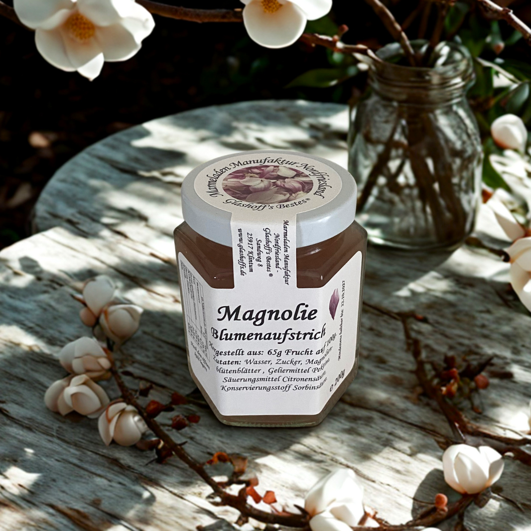 Magnolie - Blumenaufstrich