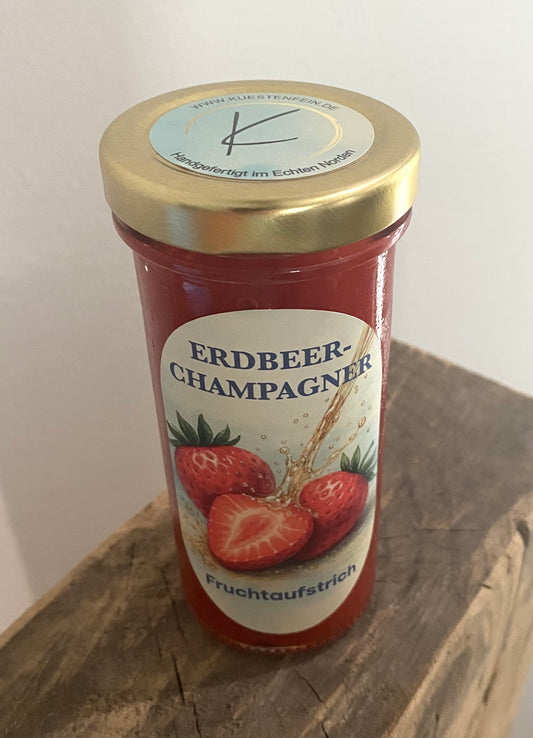 Erdbeer Champagner Aufstrich