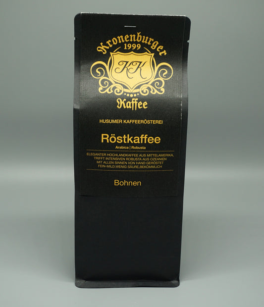 Röstkaffee ganze Bohne 250 g / Arabica | Robusta