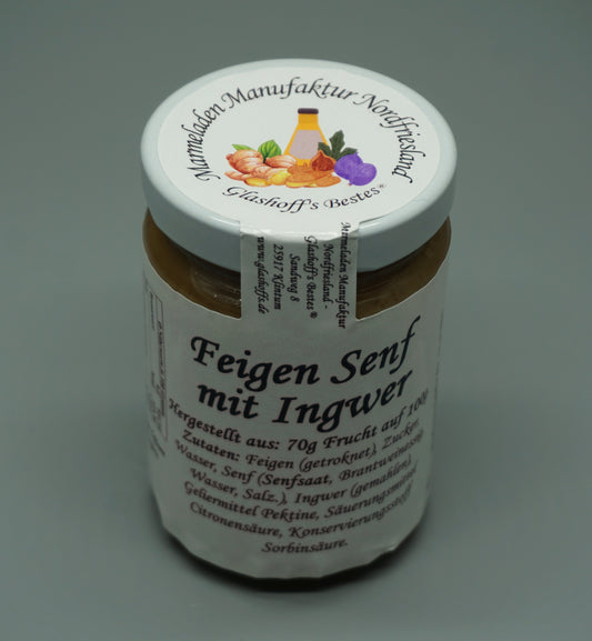 Senf - Feigen Senf mit Ingwer