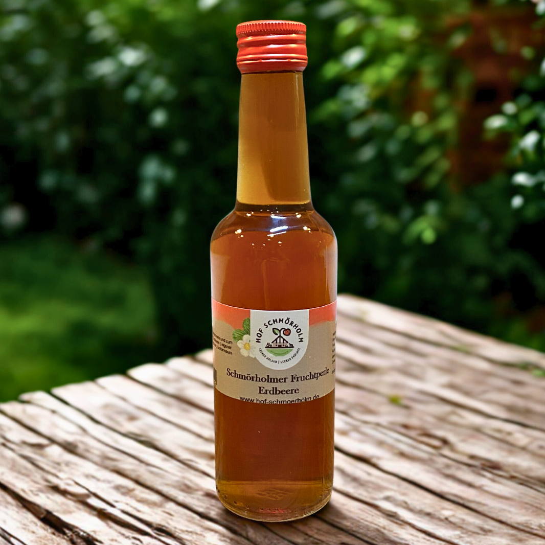 Erdbeersaft Fruchtperle