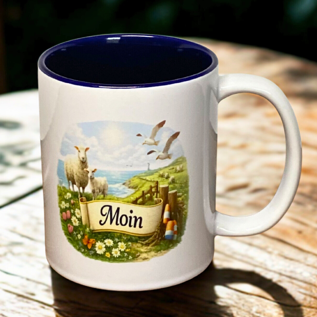 image Nordischer Keramikbecher „Moin“