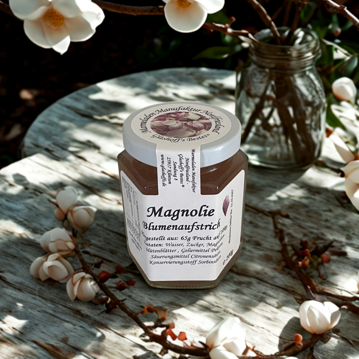 Magnolie - Blumenaufstrich