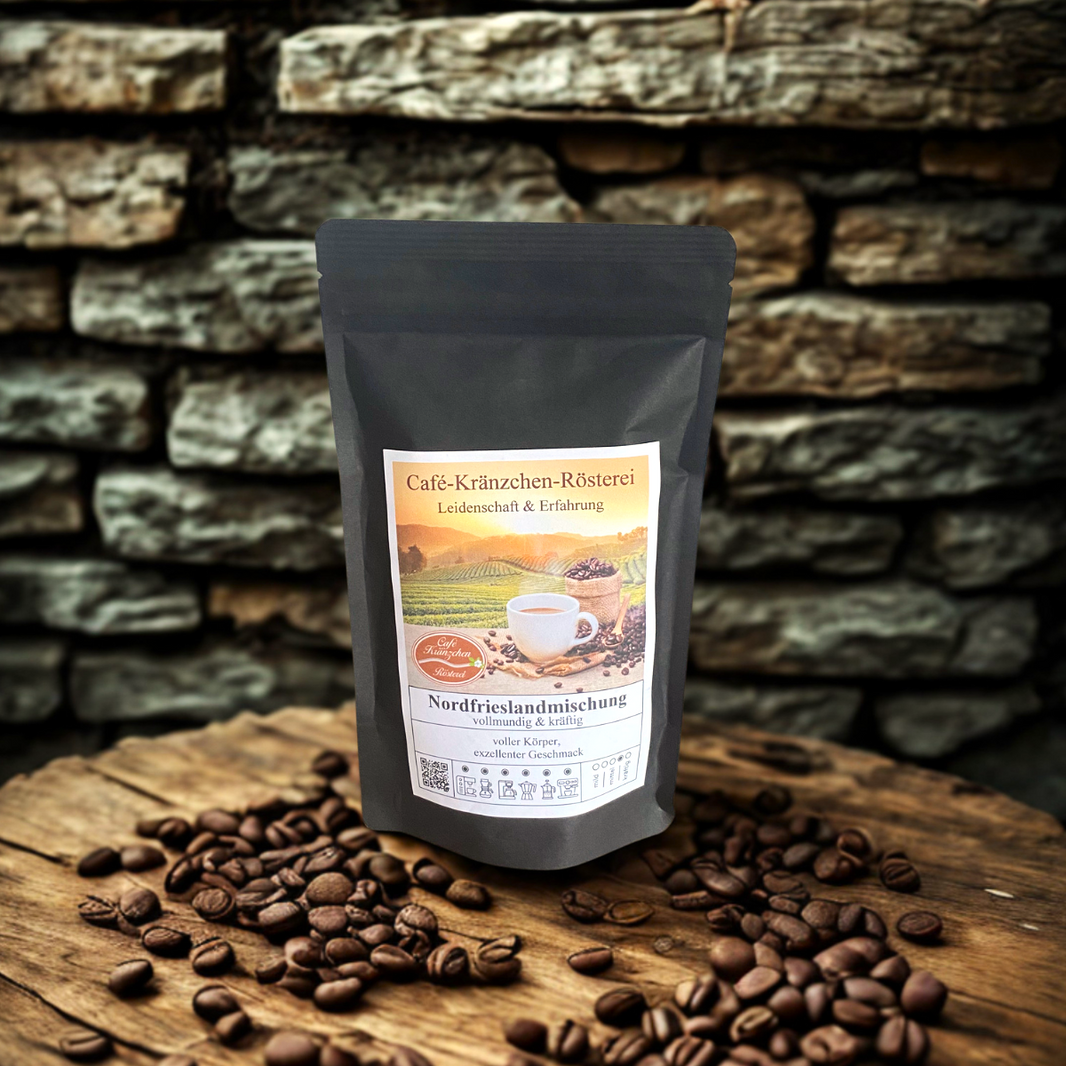 image Röstkaffee Nordfrieslandmischung ganze Bohne