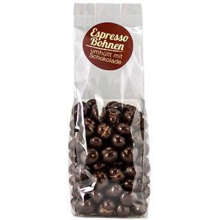 Espressobohnen umhüllt mit Zartbitterschokolade